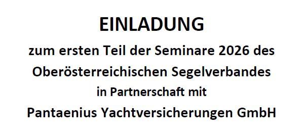 Freitag 6. Februar – Regelkunde ab 18 Uhr,    Samstag 7. Februar – Wettfahrtleiter 9:30 – 16:30,    Sonntag 8. Februar – Schiedsrichter 9:30 – 16:30